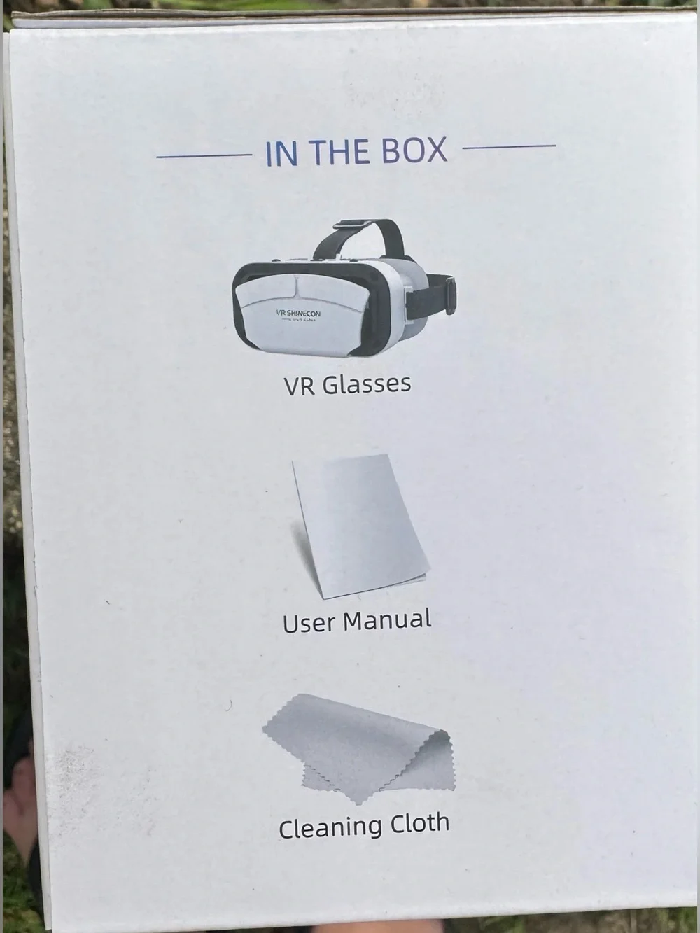 VR SHINECON Nova VR Headset - White Smartphone Virtual Reality Goggles